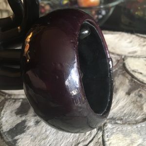 Cara Couture Chunky Purple Bangle Bracelet